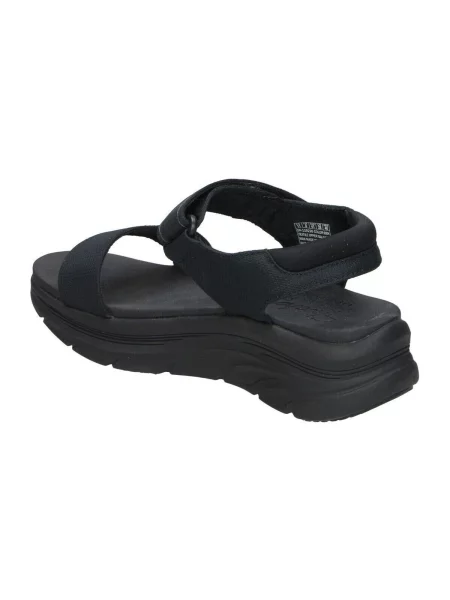 Sandále Skechers čierna