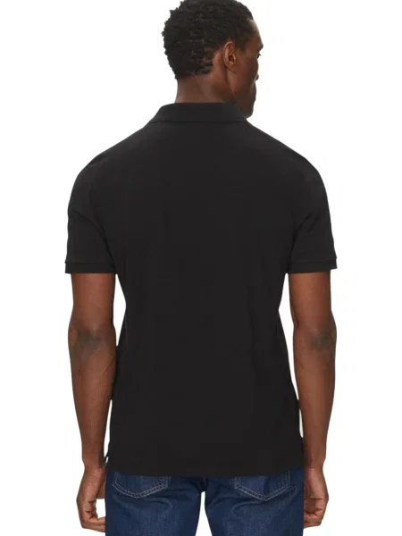 Koszulka polo Calvin Klein Jeans czarna