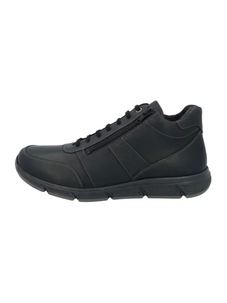 Sneakersy Solidus skórzane czarne