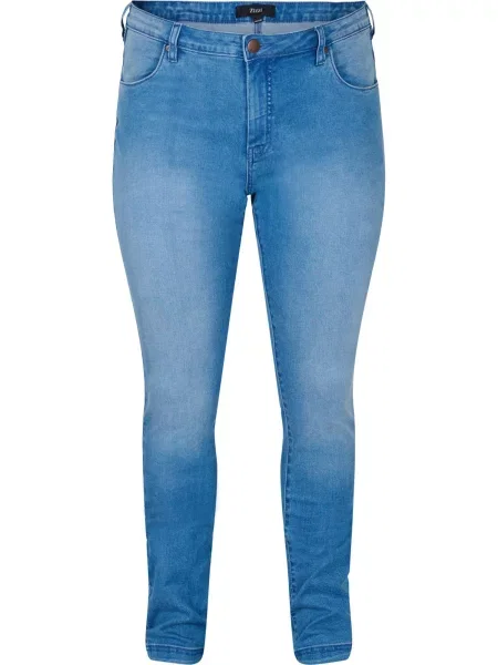 Zizzi Jeans Emily denim albastru