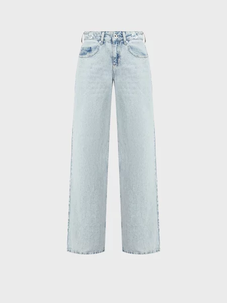 Прямі джинси Karl Lagerfeld Jeans блакитний
