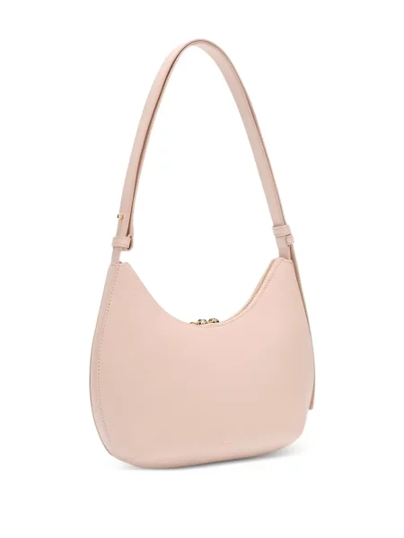 Geanta de piele Furla din piele roz