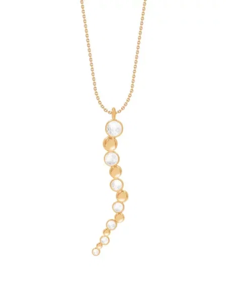 Позолочене кольє Lilou Sparkling