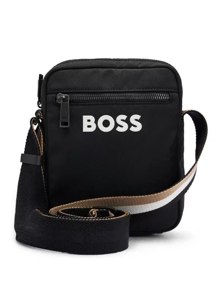 Válltáska BOSS Catch Ns Zip fekete