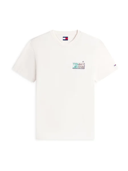 Μπλούζα Tommy Jeans λευκό