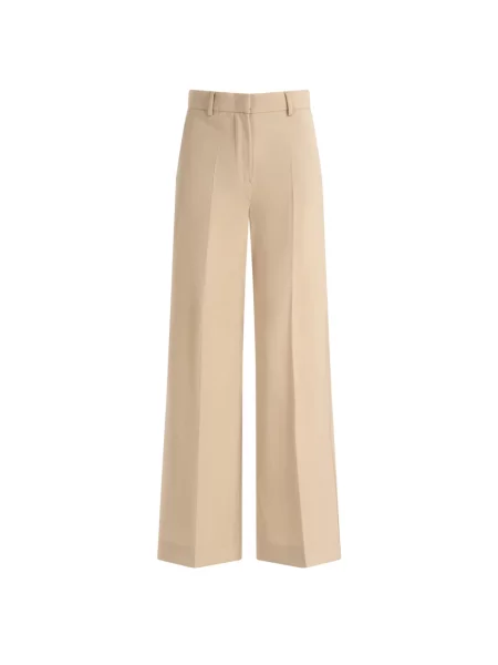 Spodnie Weekend Max Mara beżowe