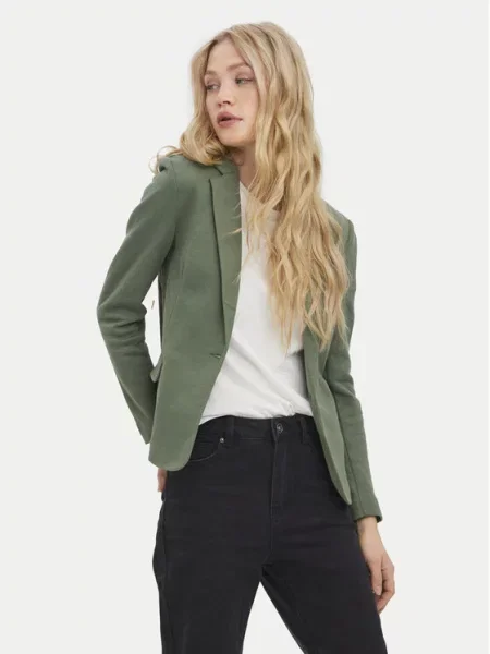 Vero Moda Suknjič Julia Regular Fit zelena