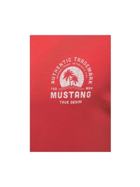 Tricou Mustang cu imagine roșu