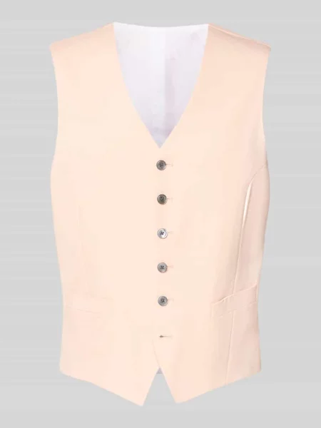 Kamizelka garniturowa w kroju regular fit z mieszanki i wełny model Weazer' Joop! Collection