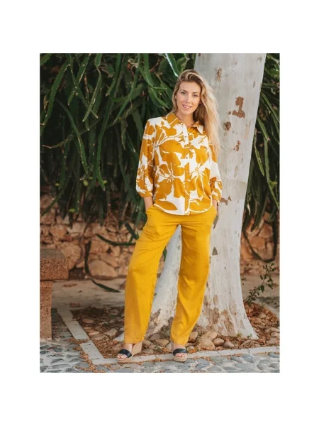 Nohavice Isla Bonita By Sigris žltá