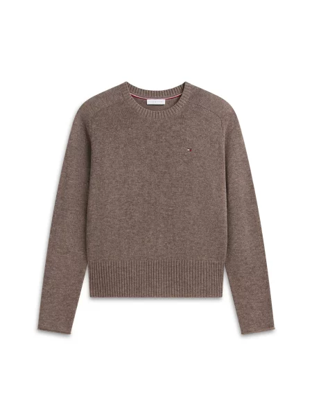 TOMMY HILFIGER Pulover sepie
