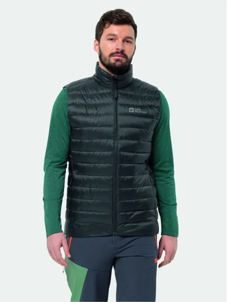 Jack Wolfskin vestă sport cu puf Pilvi de tranzitie negru