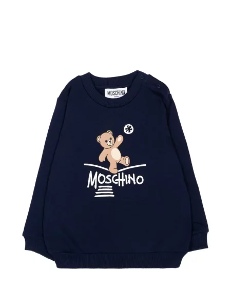 Sweter dziecięcy Moschino czarny