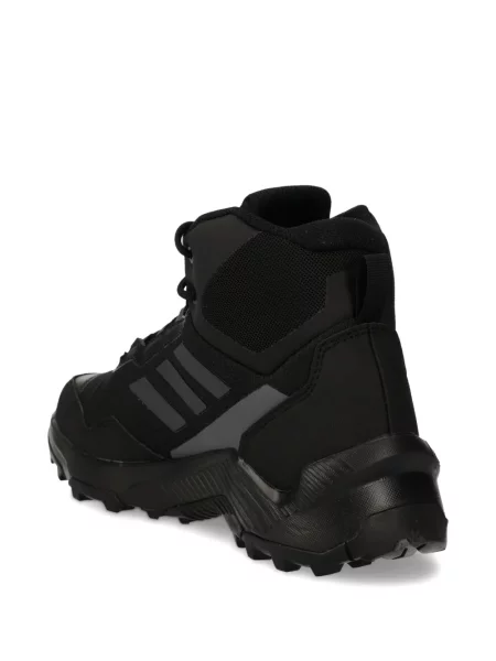 Krótkie sneakersy Adidas Forum ocieplane do biegania czarne