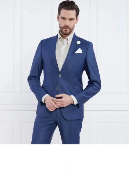 Joop! de lână sacou hawker albastru