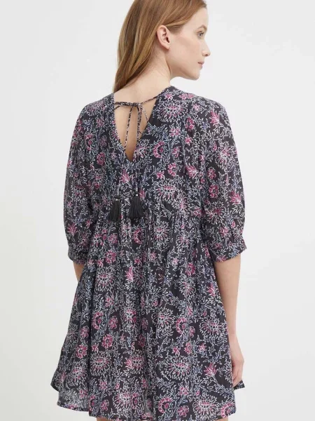 Сукня Pepe Jeans DARCY mini розкльошена сірий