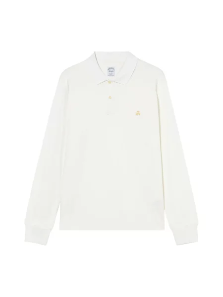 Koszulka polo Brooks Brothers z logo biała