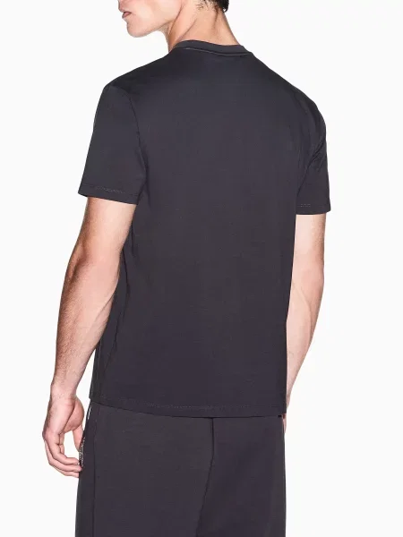 Футболка Armani Exchange темно-коричневий коричнева