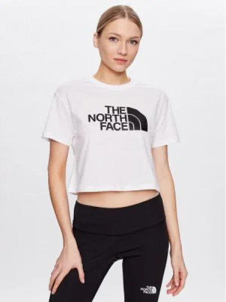 Cropp tricou The North Face alb