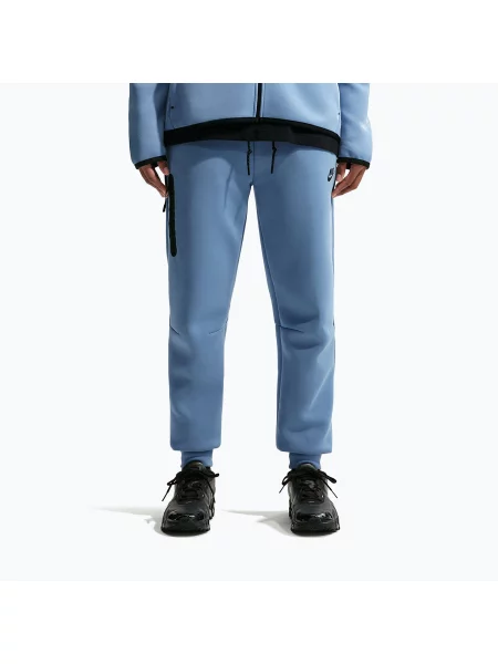 Pantaloni pentru femei Nike Sportswear Tech Fleece work blue/black negru