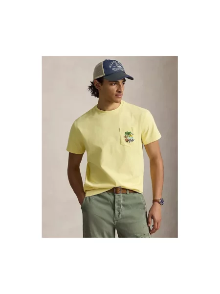 Koszulka polo Polo Ralph Lauren żółta