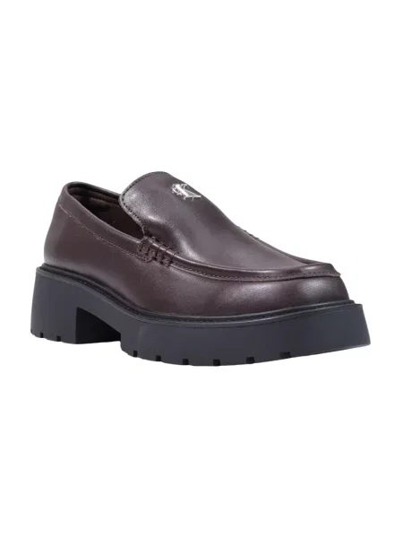 Loafersy Calvin Klein czerwone