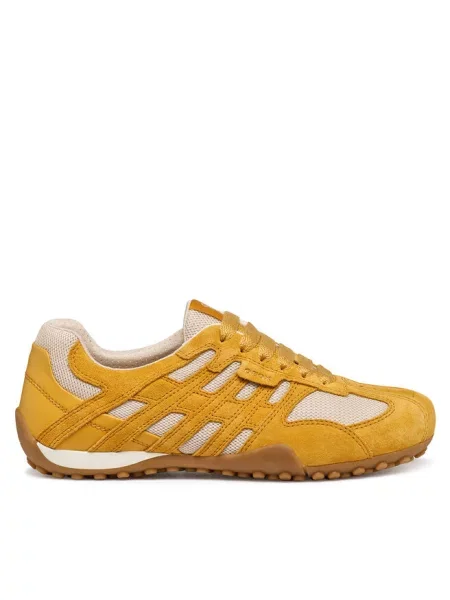 Sneakersy Geox żółte