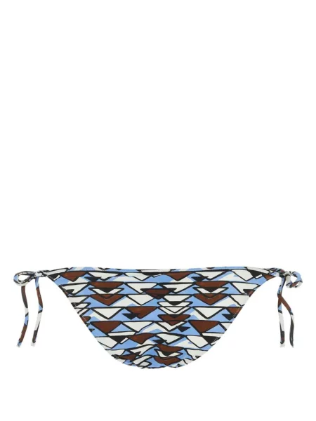 Raštuotas bikinis Prada ruda