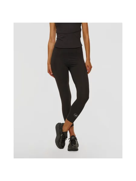 ADIDAS BY STELLA MCCARTNEY Pantaloni sport Training / alb negru
