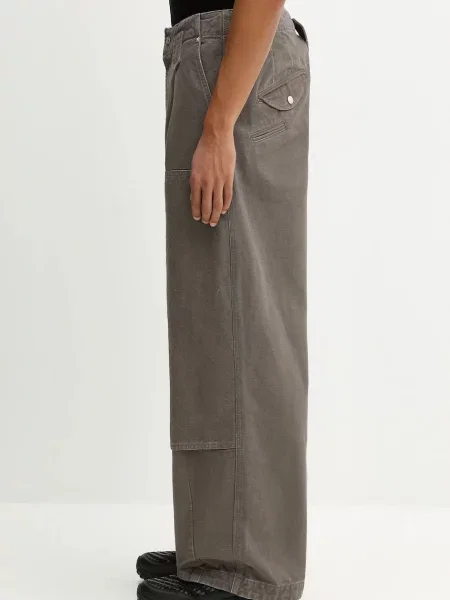 Παντελόνι Kenzo Double Knee Pant ανδρικό καφέ