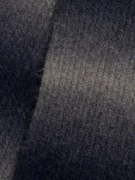 Вовняний шарф Études Studio візерунок синій