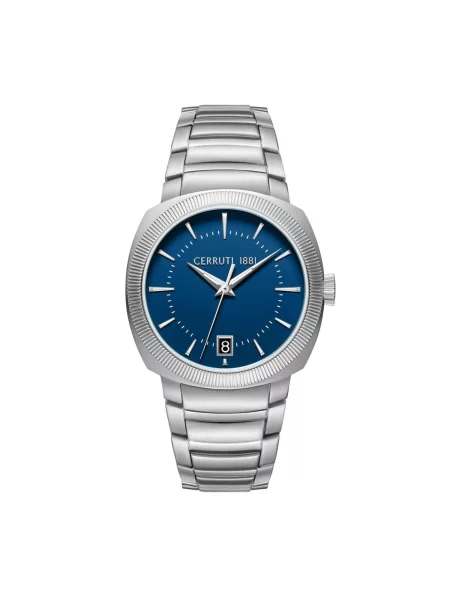 CERRUTI Analogové hodinky Date watch FORLI stříbrná
