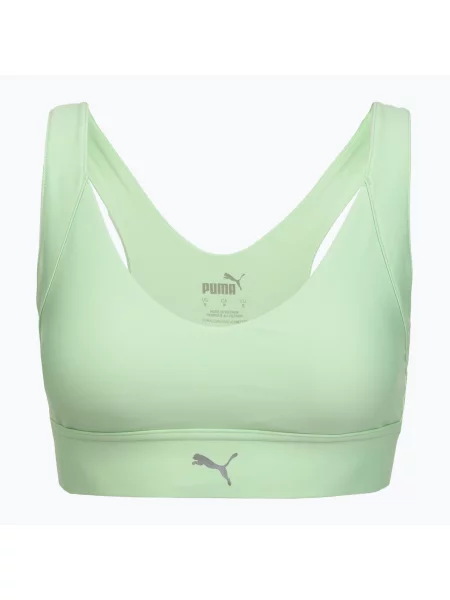 Сутиен за бягане Puma High Impact Ultraform Running Bra green/silver зелено
