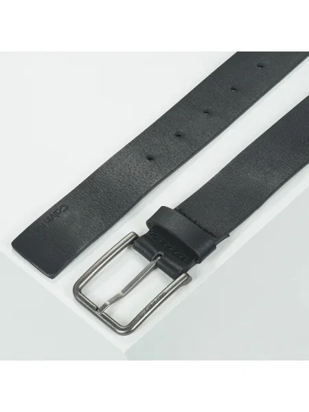 Bőr farmerek Calvin Klein fekete