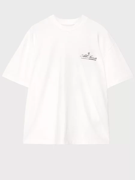 Футболка Allsaints біла