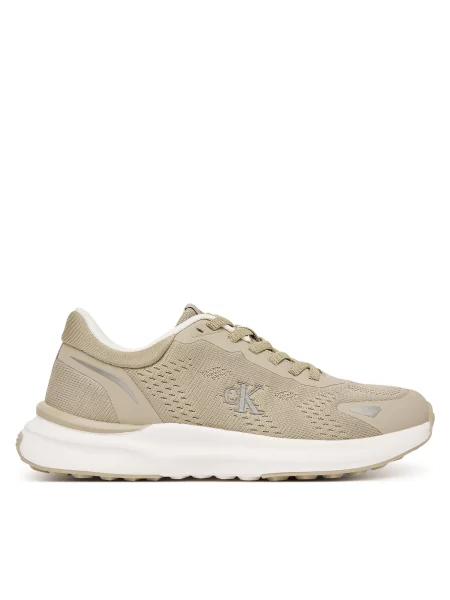 Αθλητικά Calvin Klein Low Cut Lace-Up μπεζ