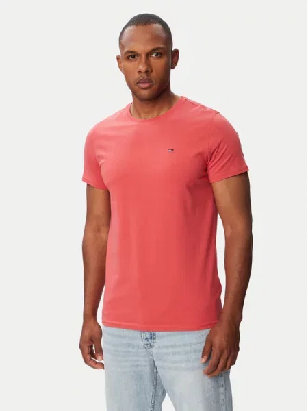 Tommy Jeans T-Shirt czerwony