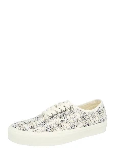 Sneakerși Vans Authentic cu strasuri alb