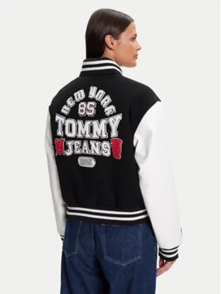 Traper jakna Tommy Jeans crna
