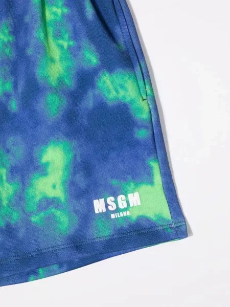Dětské kraťasy Msgm modré