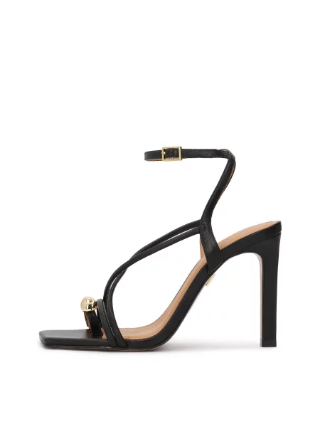 Kazar Sandale cu baretă negru