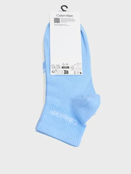 Носки Calvin Klein в полоску с автографом