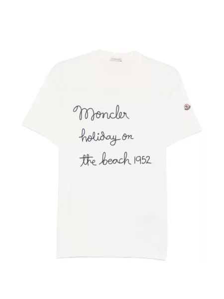 Hímzett póló Moncler