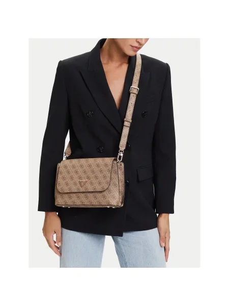 Geanta crossbody Guess maro