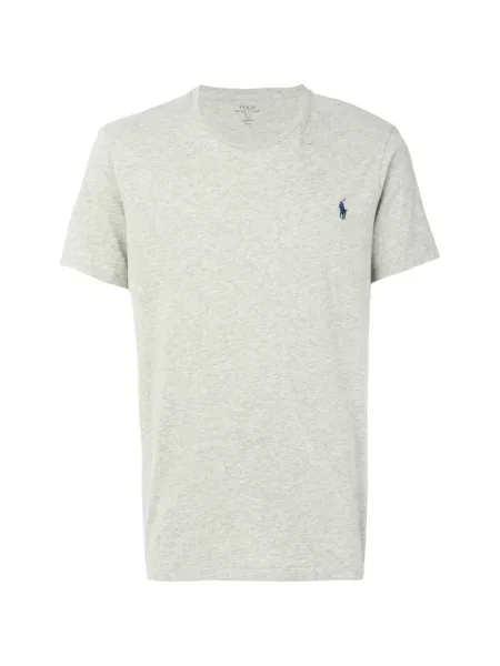 Λινό ριγέ polo Polo Ralph Lauren με κέντημα πράσινο
