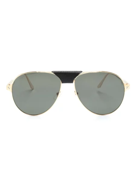 Слънчеви очила Cartier Eyewear златисто