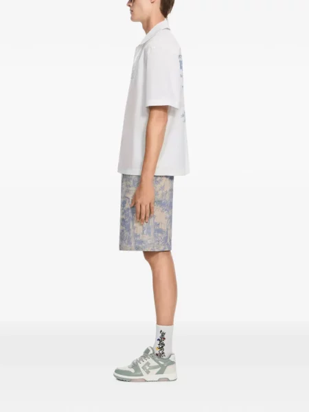 Cămașă Off-white din poplin alb
