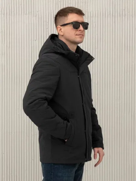 Классическая демисезонная куртка City Fashion Classic серая