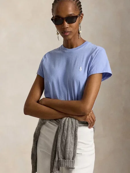 Polo Ralph Lauren tricou pentru femei din albastru