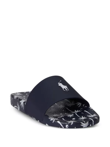 Μικρός κάλτσες Polo Ralph Lauren με κέντημα από ζέρσεϋ μπλε